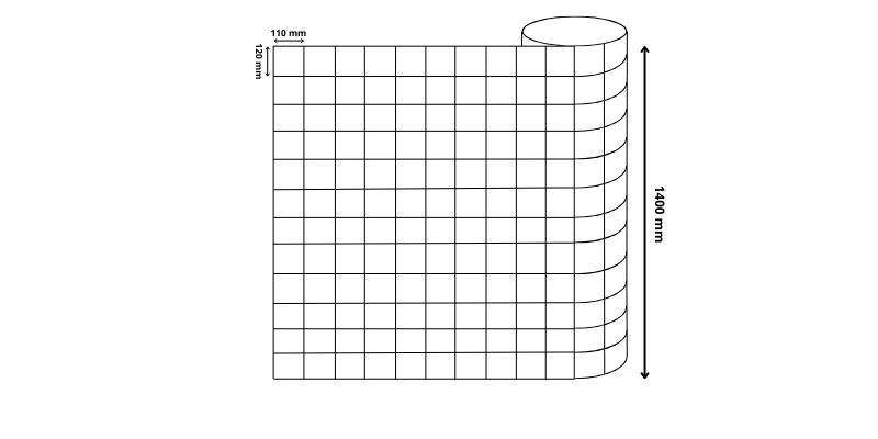 Flower netting 12 loopholes