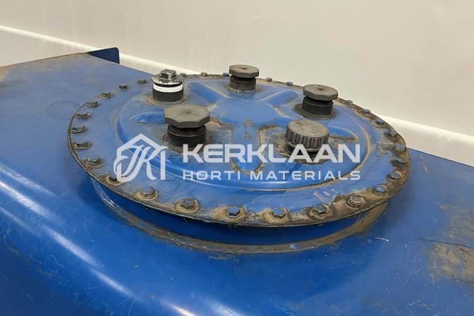 Brandstoftank 3000 liter incl. opvangbak