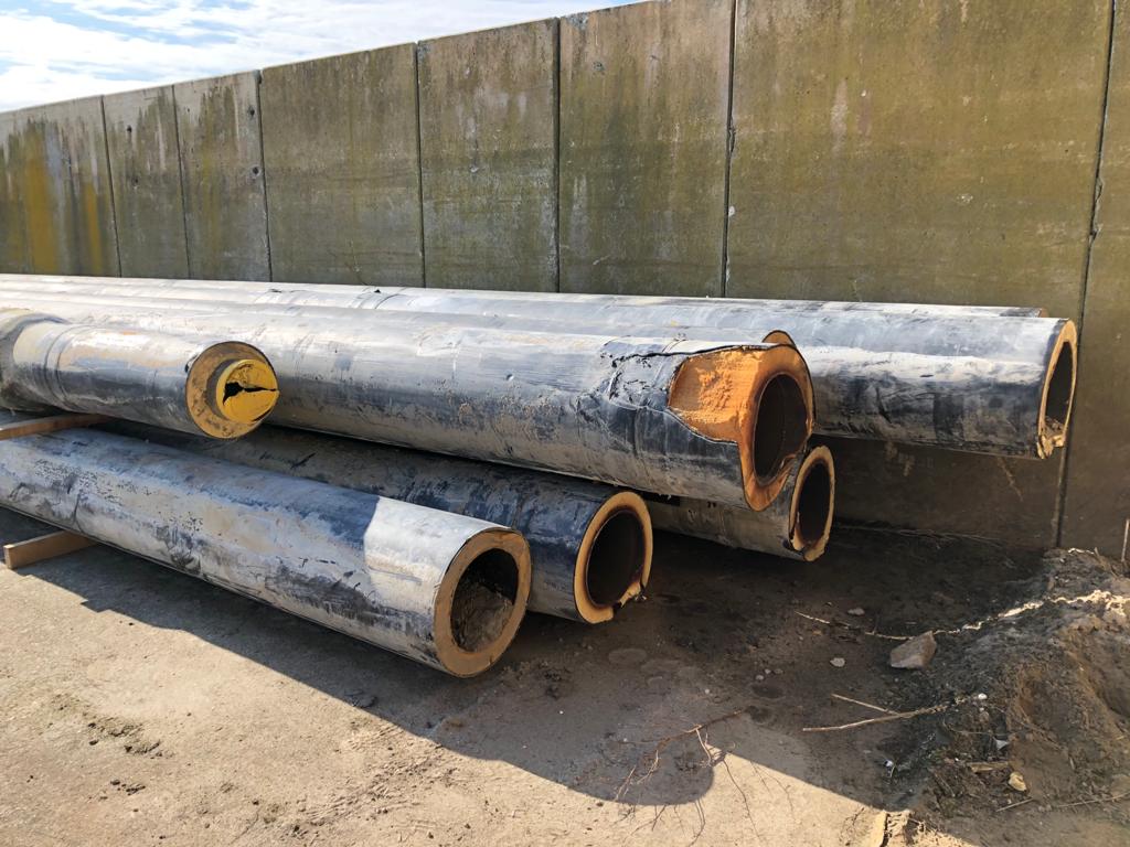 Stadsverwarming 323 mm