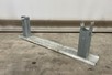 Pipe rail supports clamped150 mm