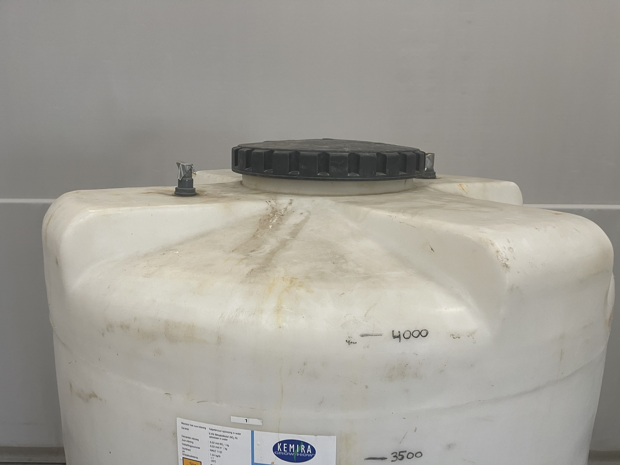 Vloeibare mestvat 4000 liter