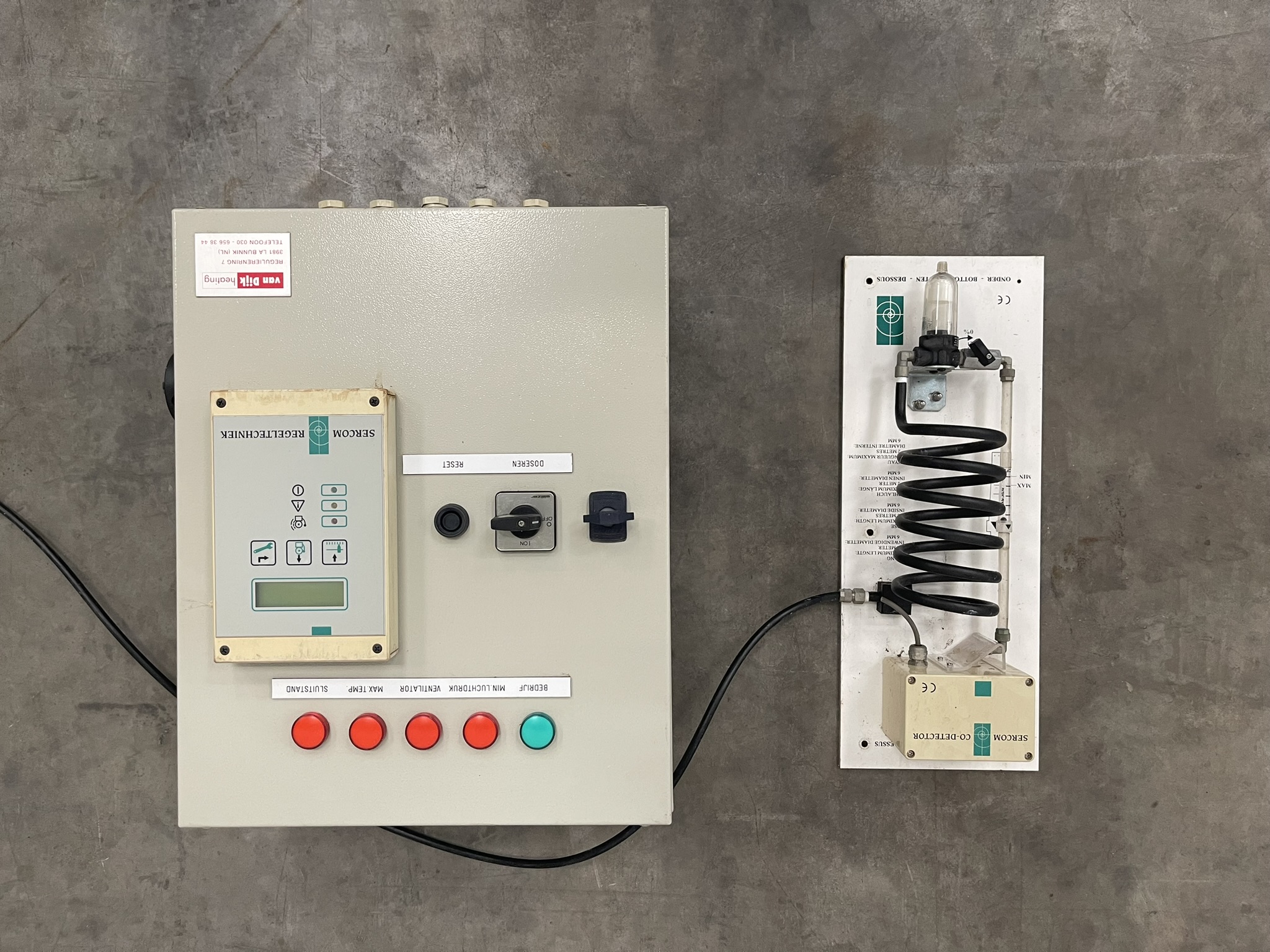 CO² ventilator 2,2 kW van Dijk Heating