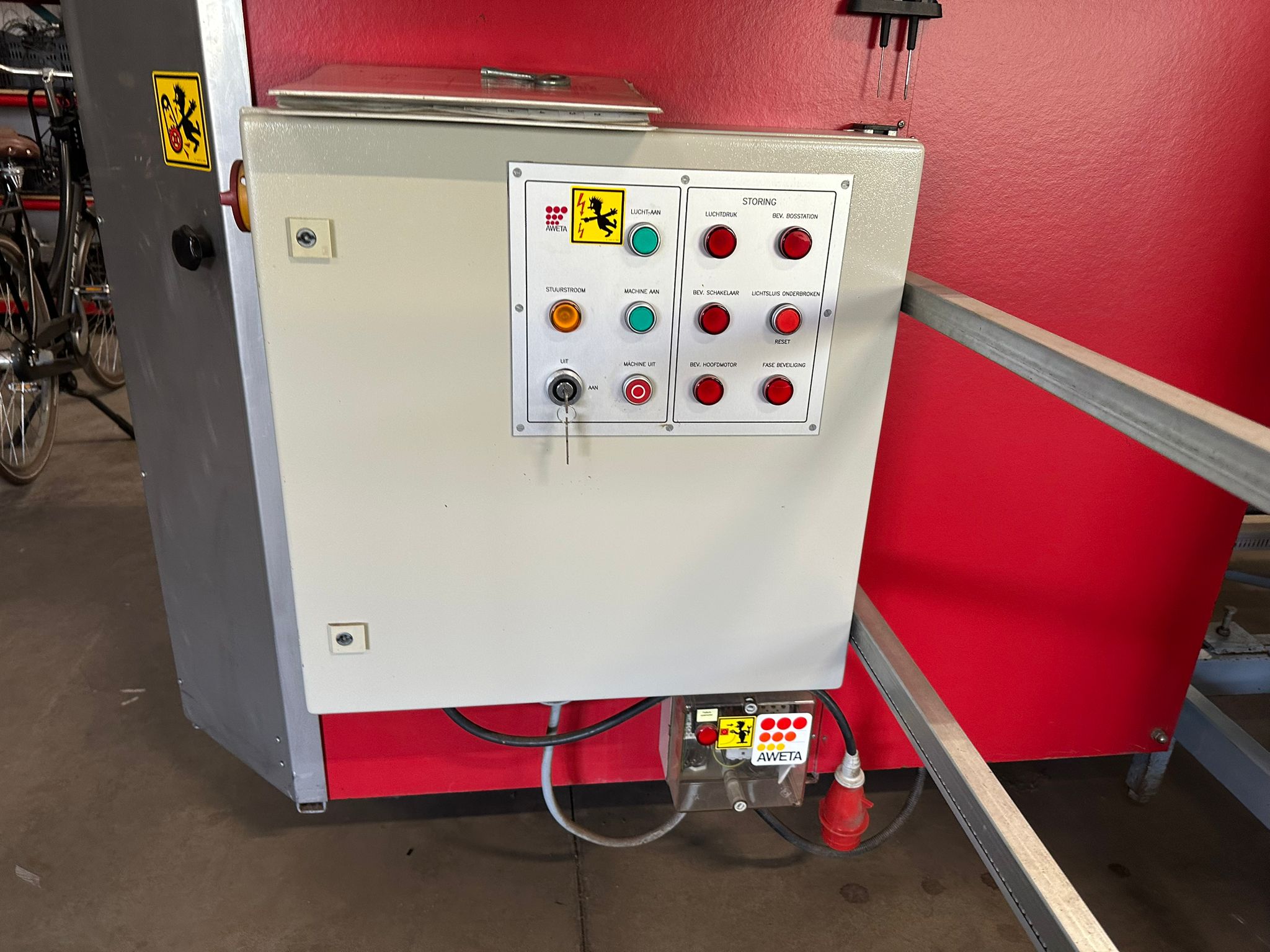 Aweta rozensorteermachine incl. sealer