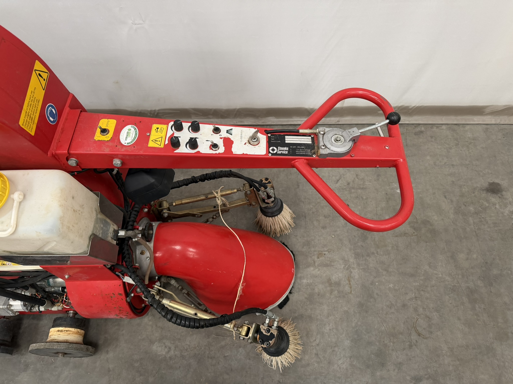 Verhagen brush leaf vacuum cleaner 13 hp