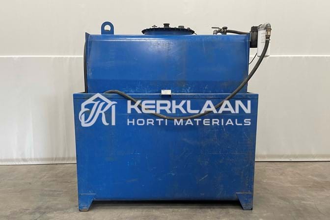 Brandstoftank 3000 liter incl. opvangbak