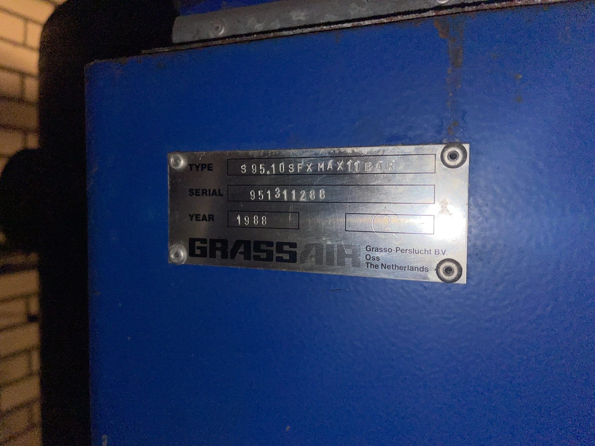 GrassAir screw compressor system