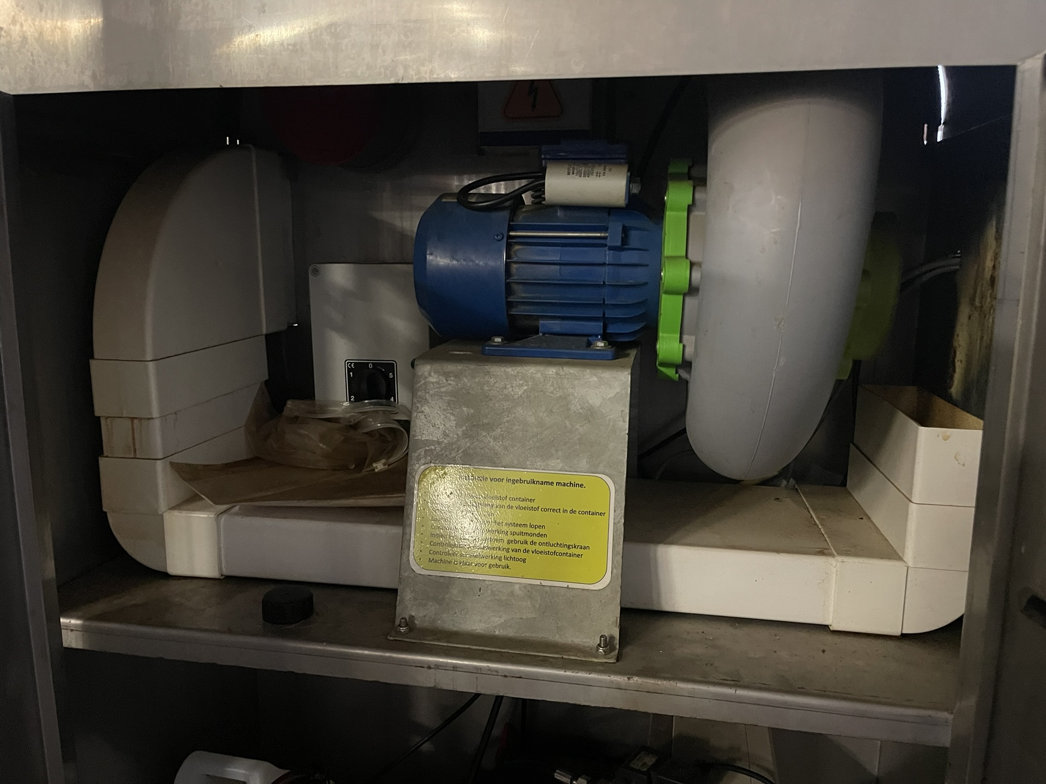 Buisman disinfection sprayer for aluminum mobile containers