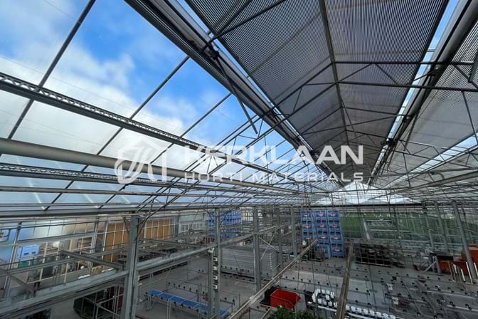 Widespan greenhouse 12,80 m 4.953 m²