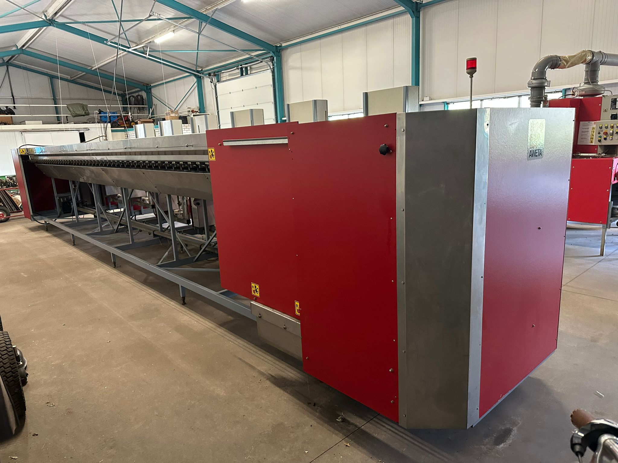 Aweta rozensorteermachine incl. sealer