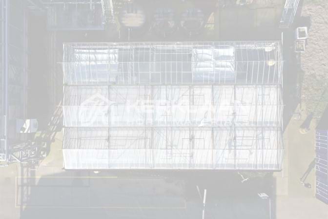 Complete turnkey test greenhouse 240 m²