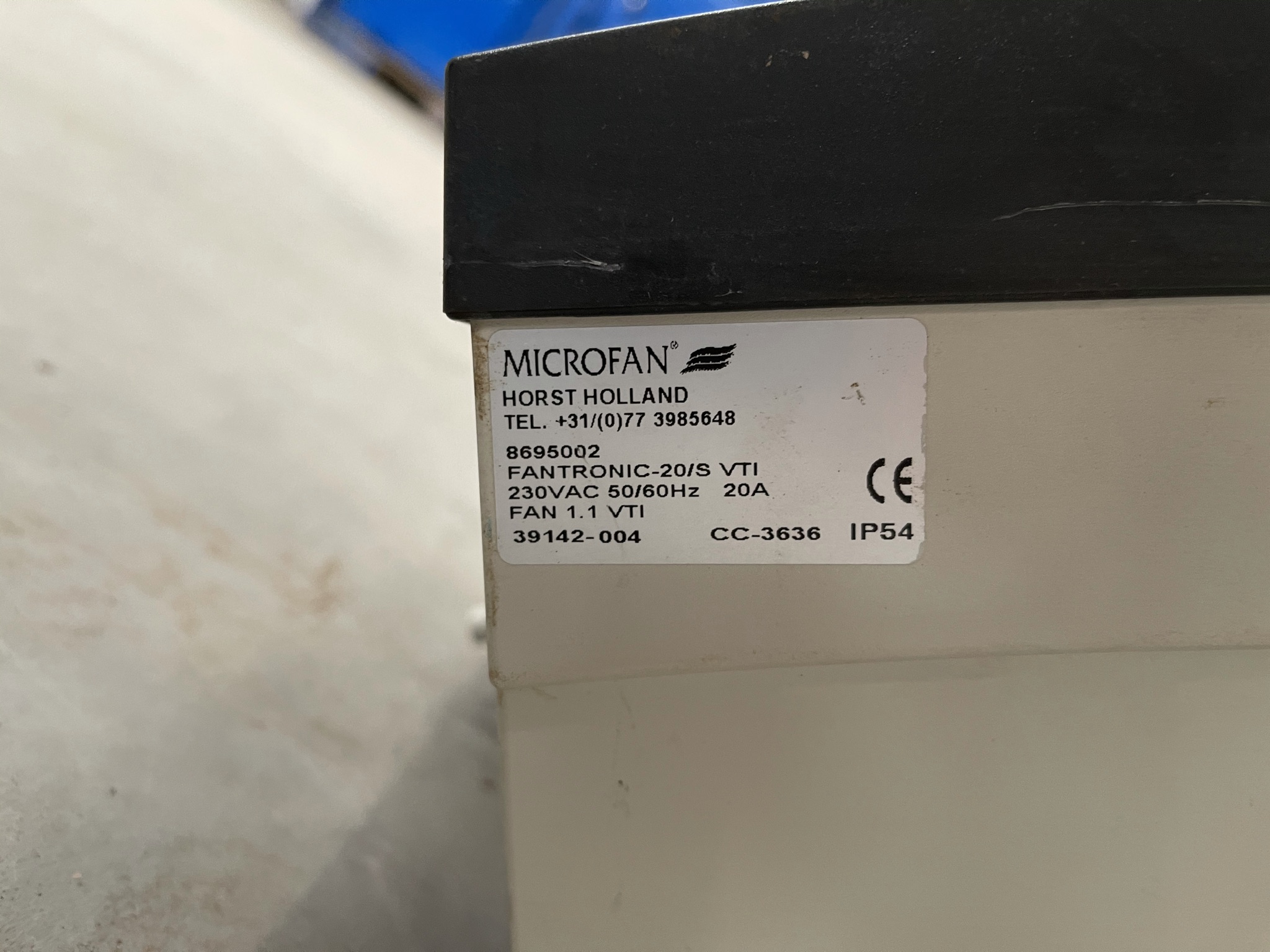 Microfan schakelkast