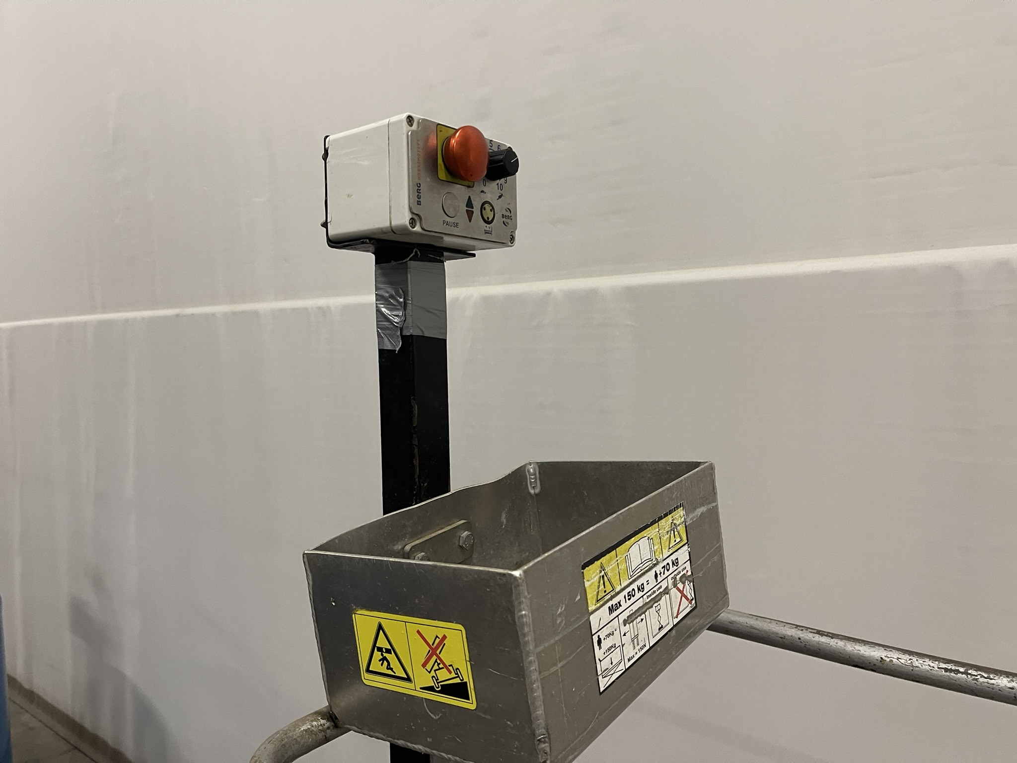 Buisrail hoogwerkers