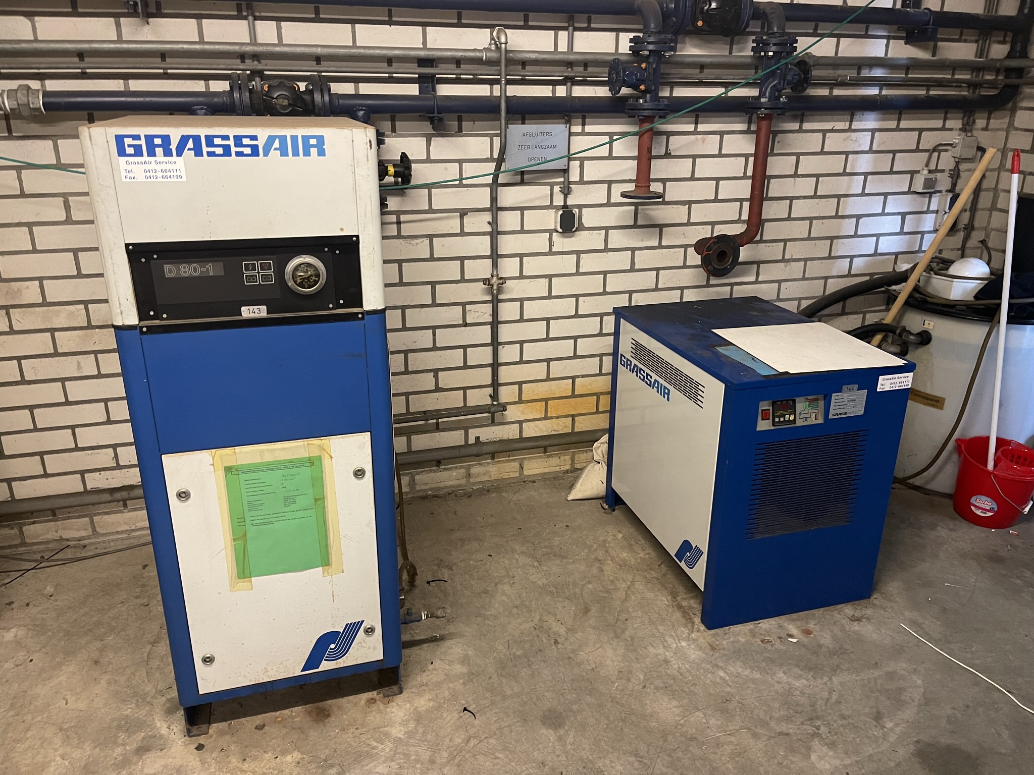 GrassAir screw compressor system