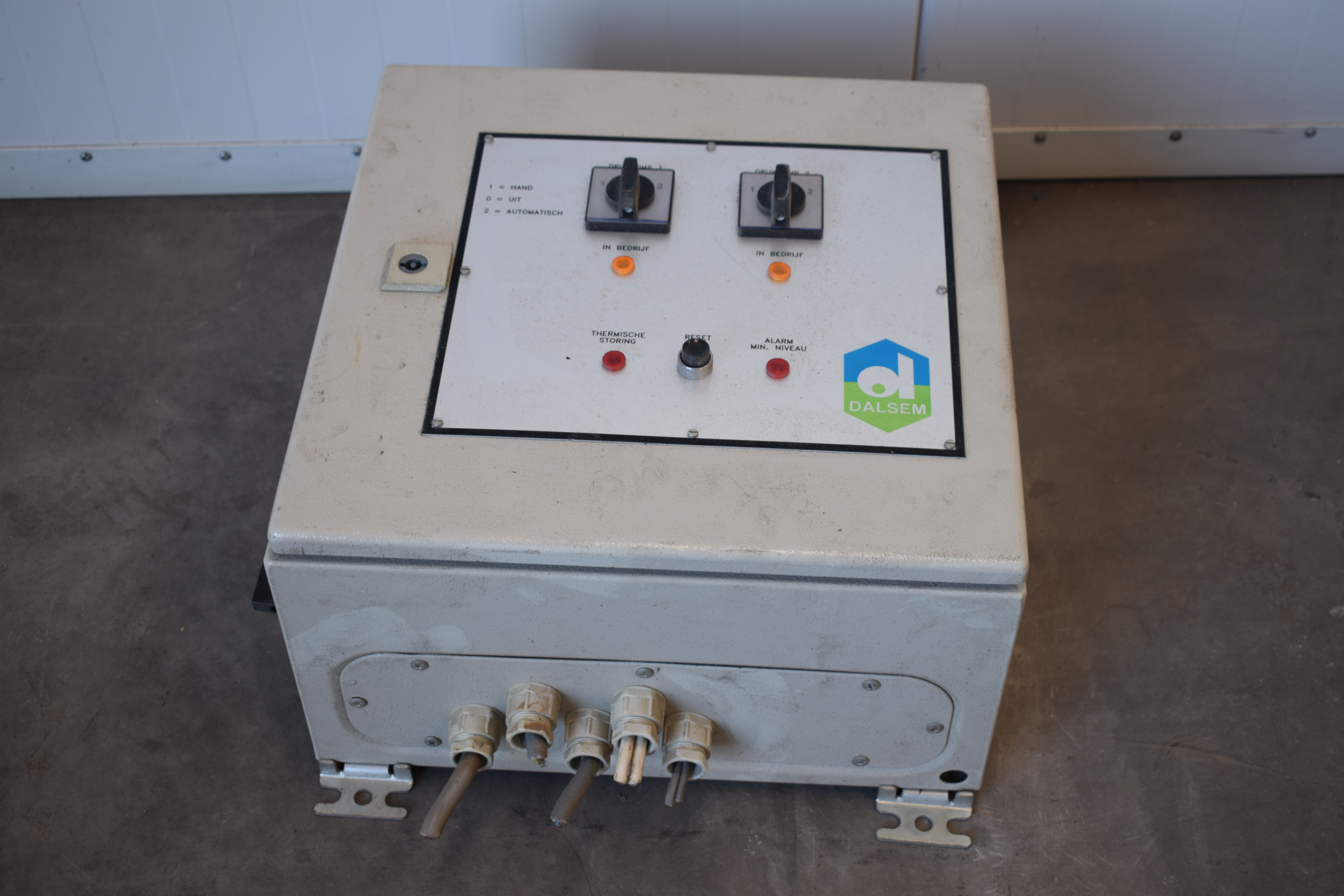 Schakelkast t.b.v. pomp