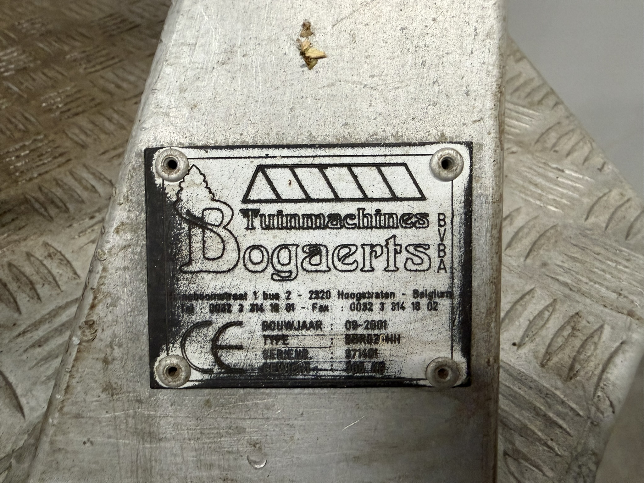 Bogaerts buisrail hoogwerkers