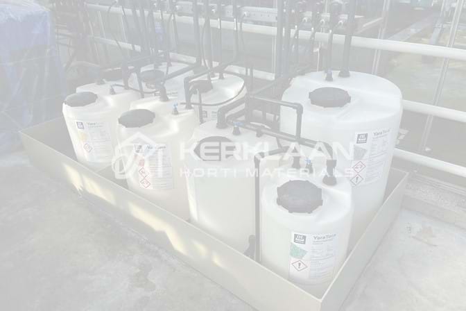 Complete turnkey test greenhouse 240 m²