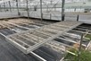 Aluminium mobile containers with mesh bottom