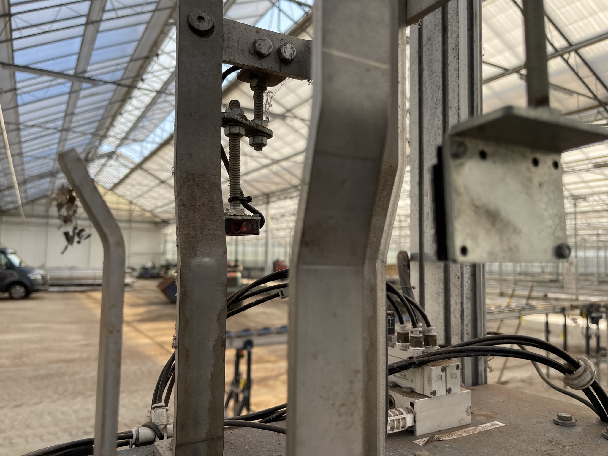 Wilburg automatic pot stacker