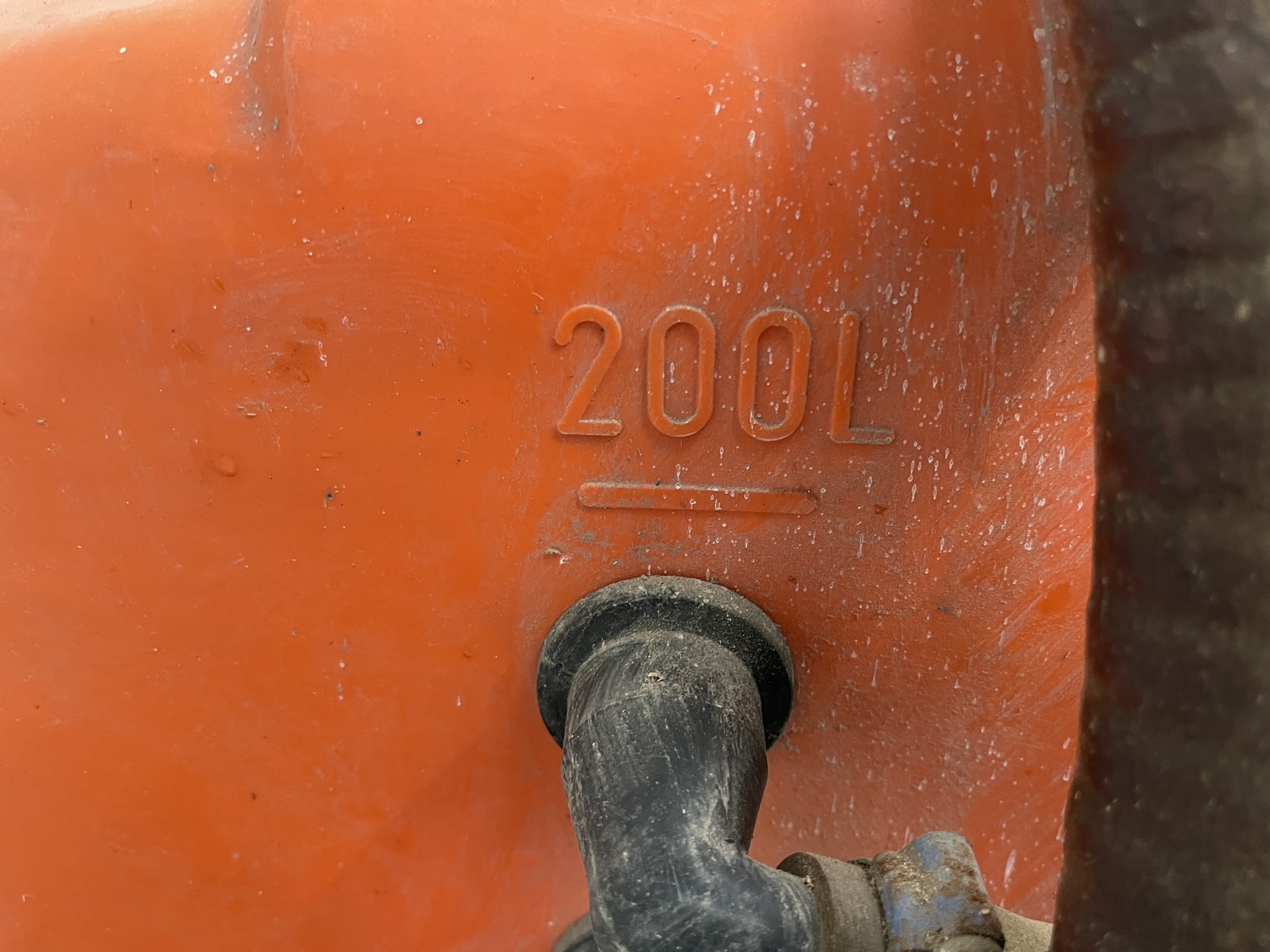 Empas 200 liter spraying trolley