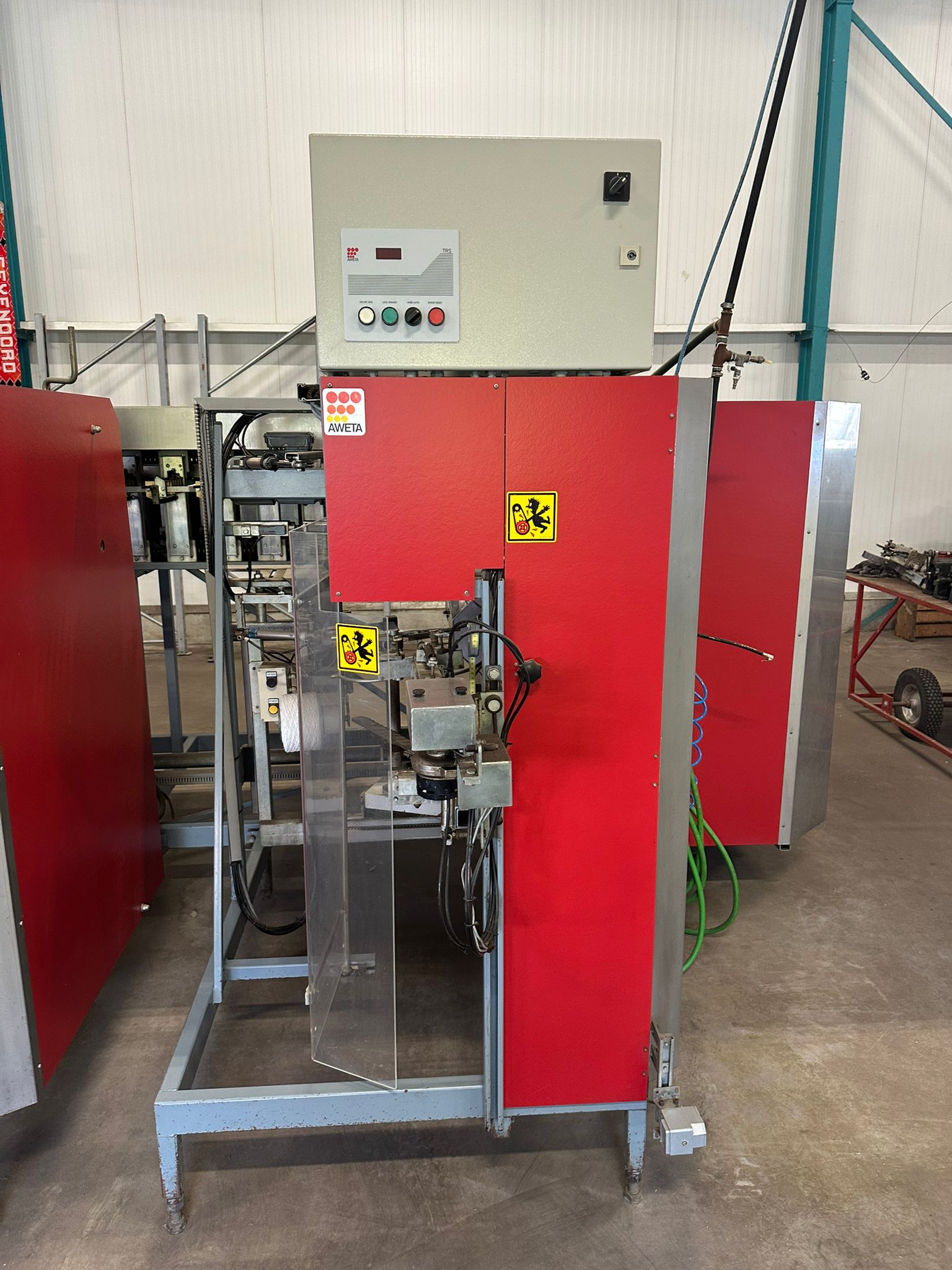 Aweta rozensorteermachine incl. sealer