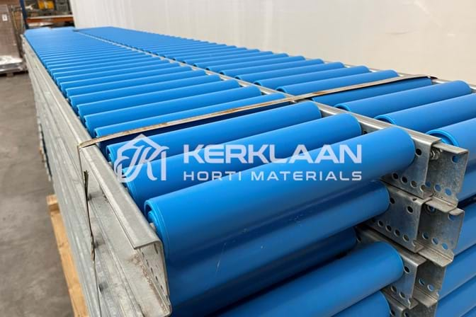 Roller conveyor belts