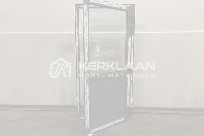 Aluminium door incl. frame