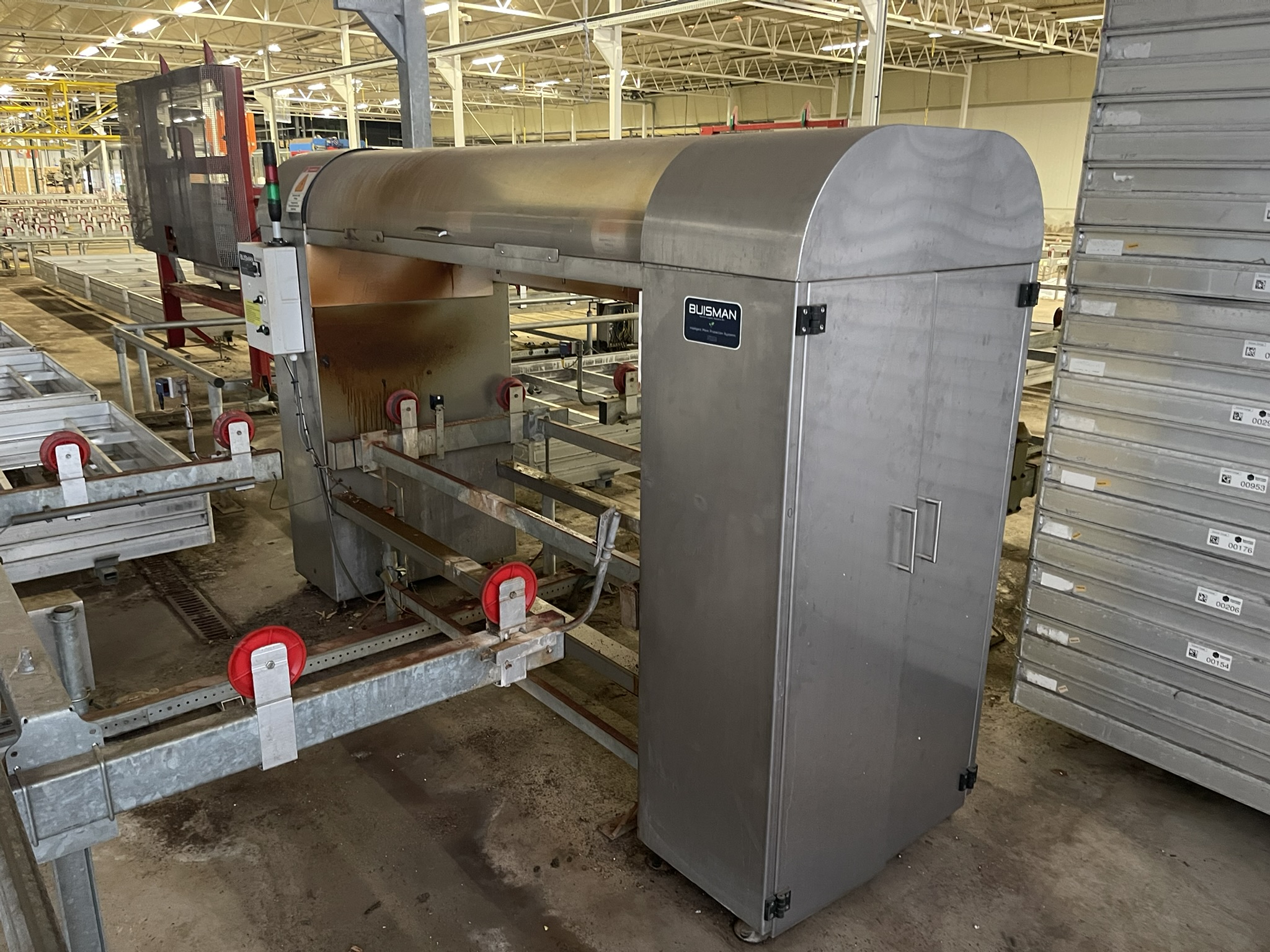 Buisman disinfection sprayer for aluminum mobile containers