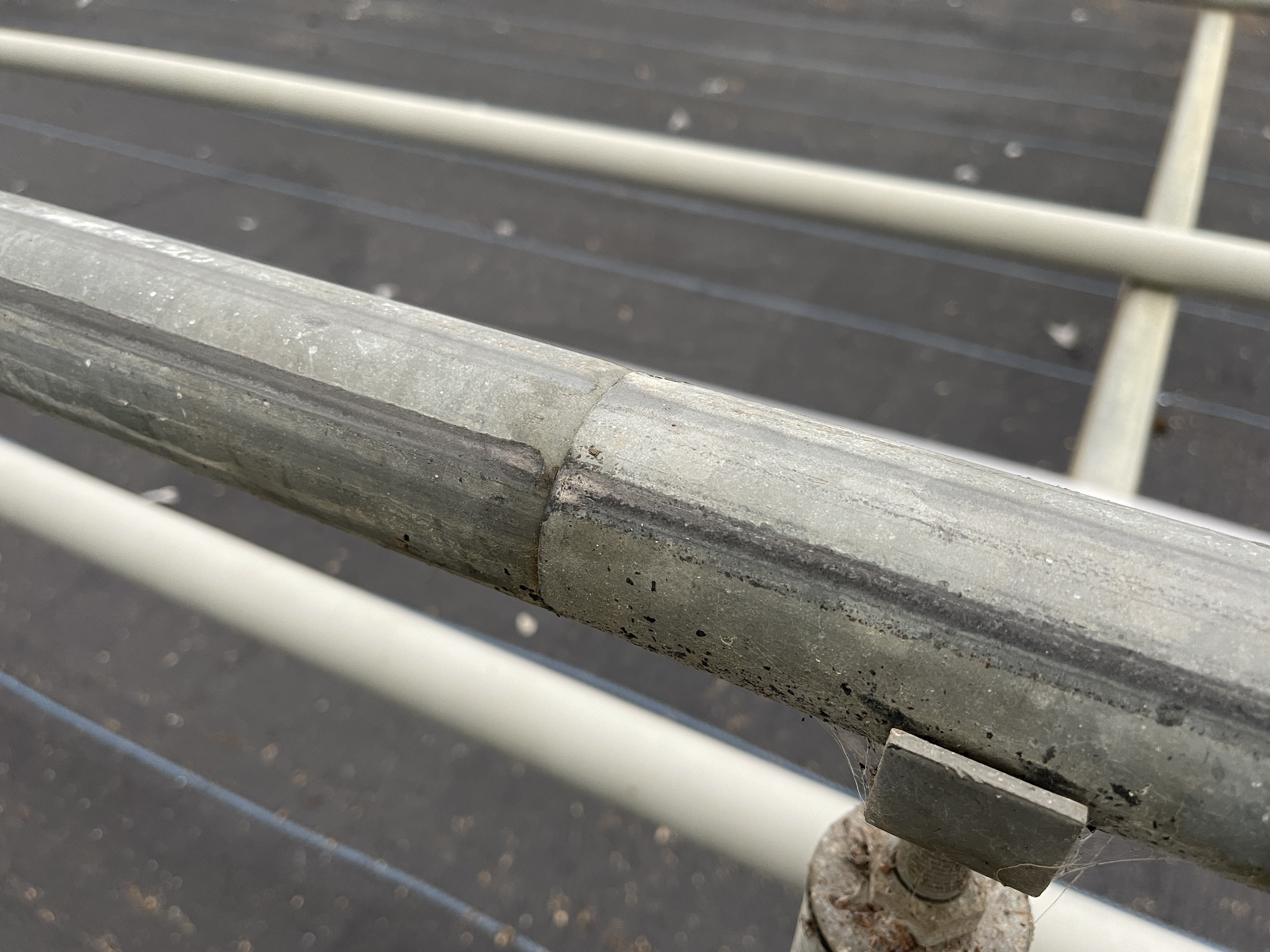 Heating pipes 51 mm galvanized