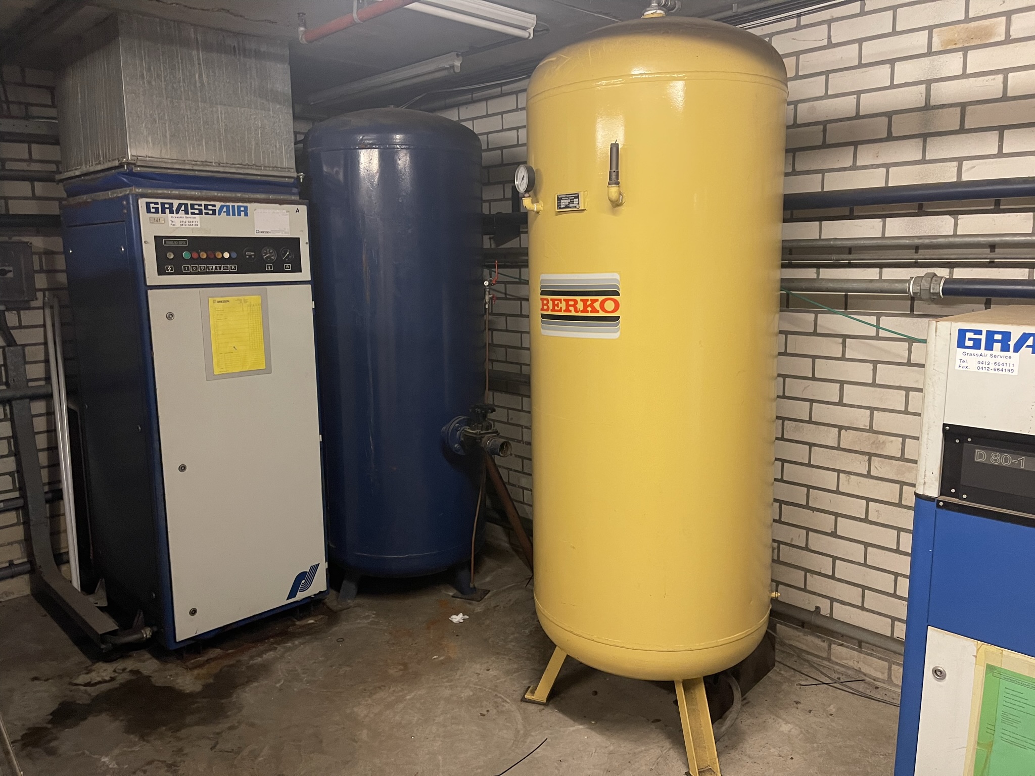 GrassAir screw compressor system