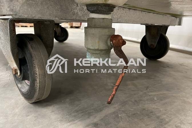 Aluminium waterkarren 636 liter