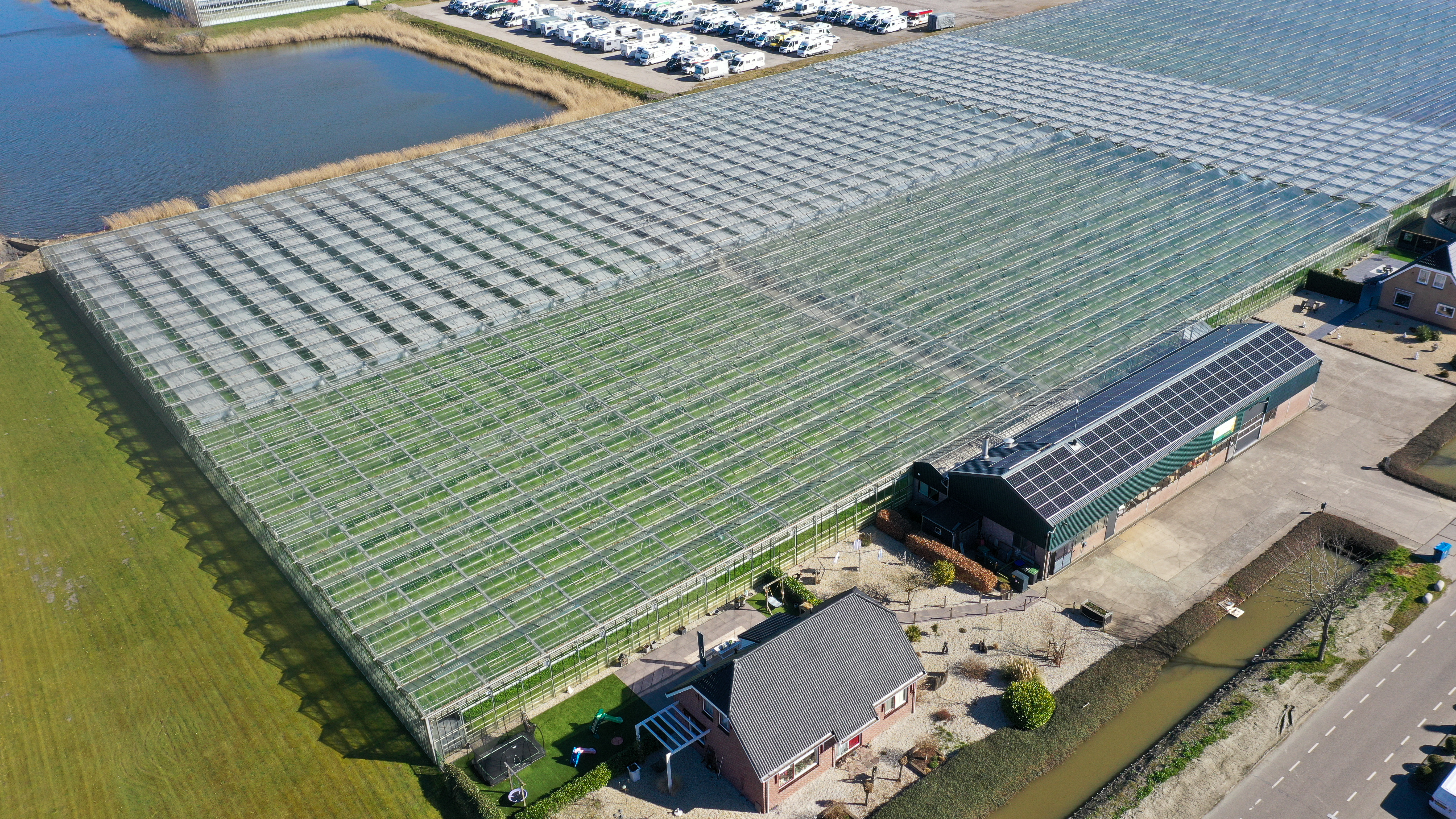 Venlo greenhouse 6,40m 11.251 m²