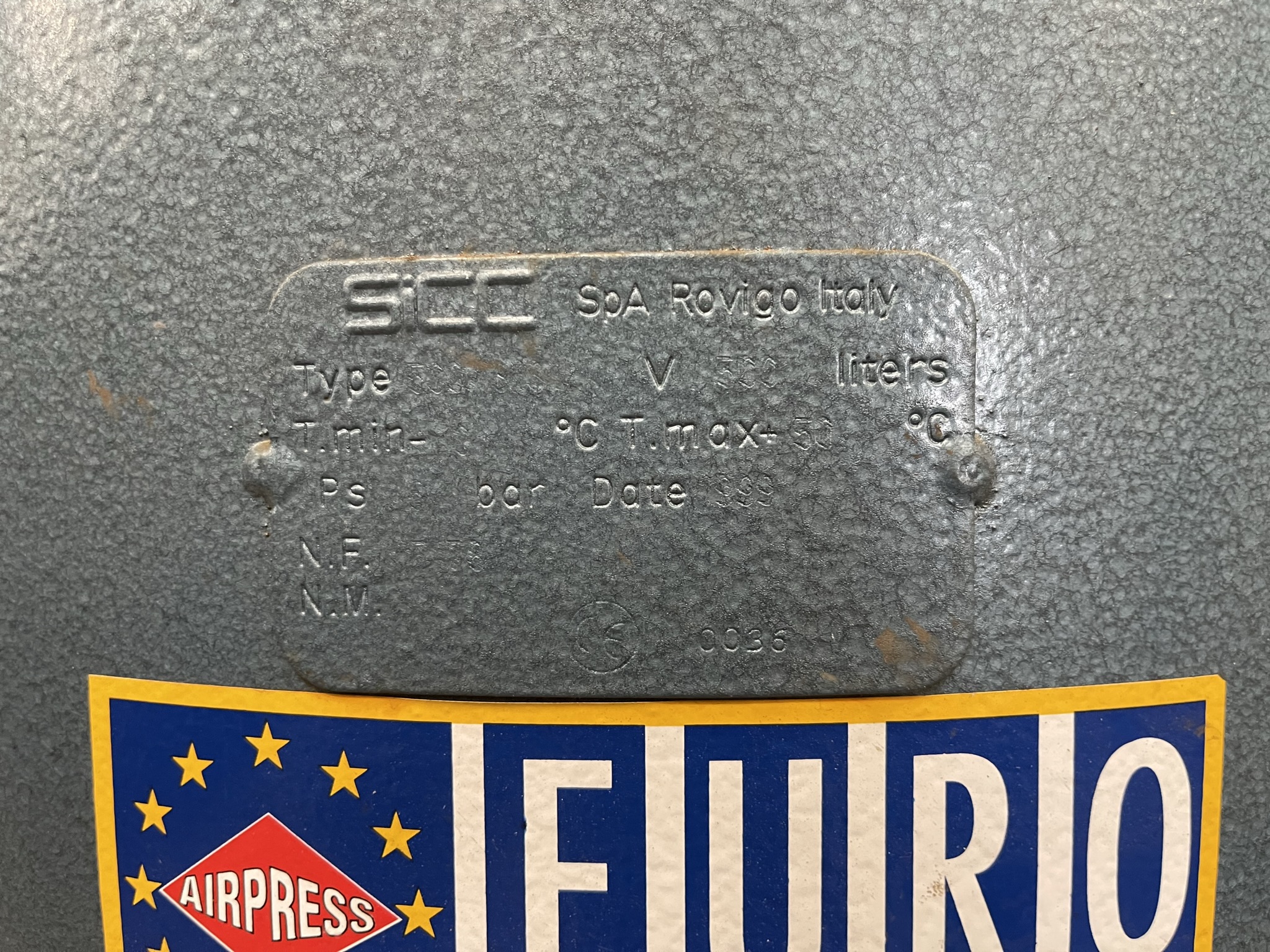 Airpress compressor tank
