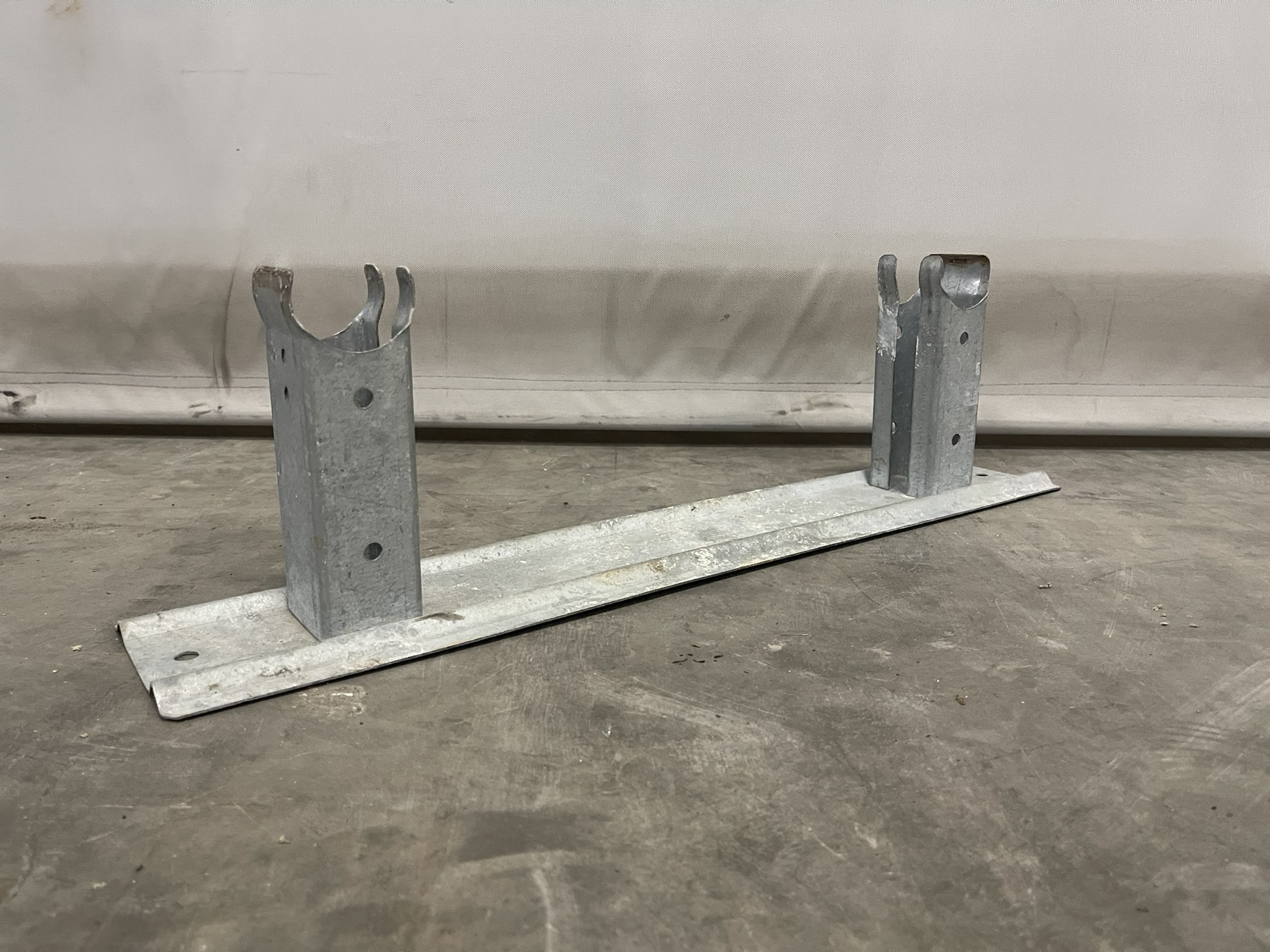 Buisrailsteunen geklemd 130 mm