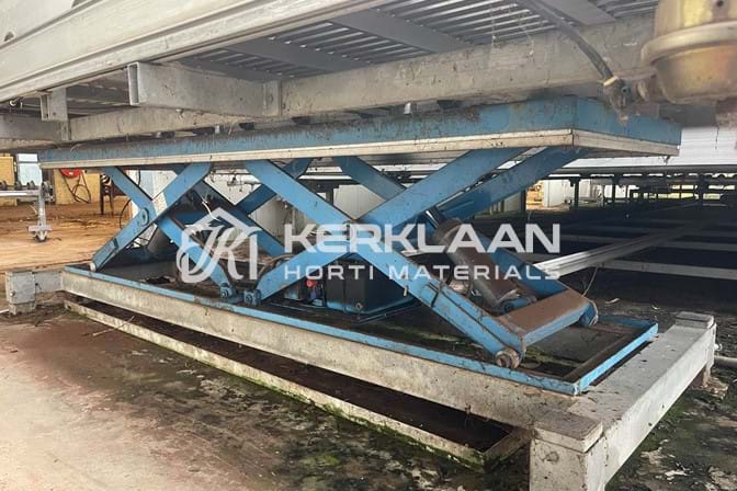 Complete aluminium mobile container system