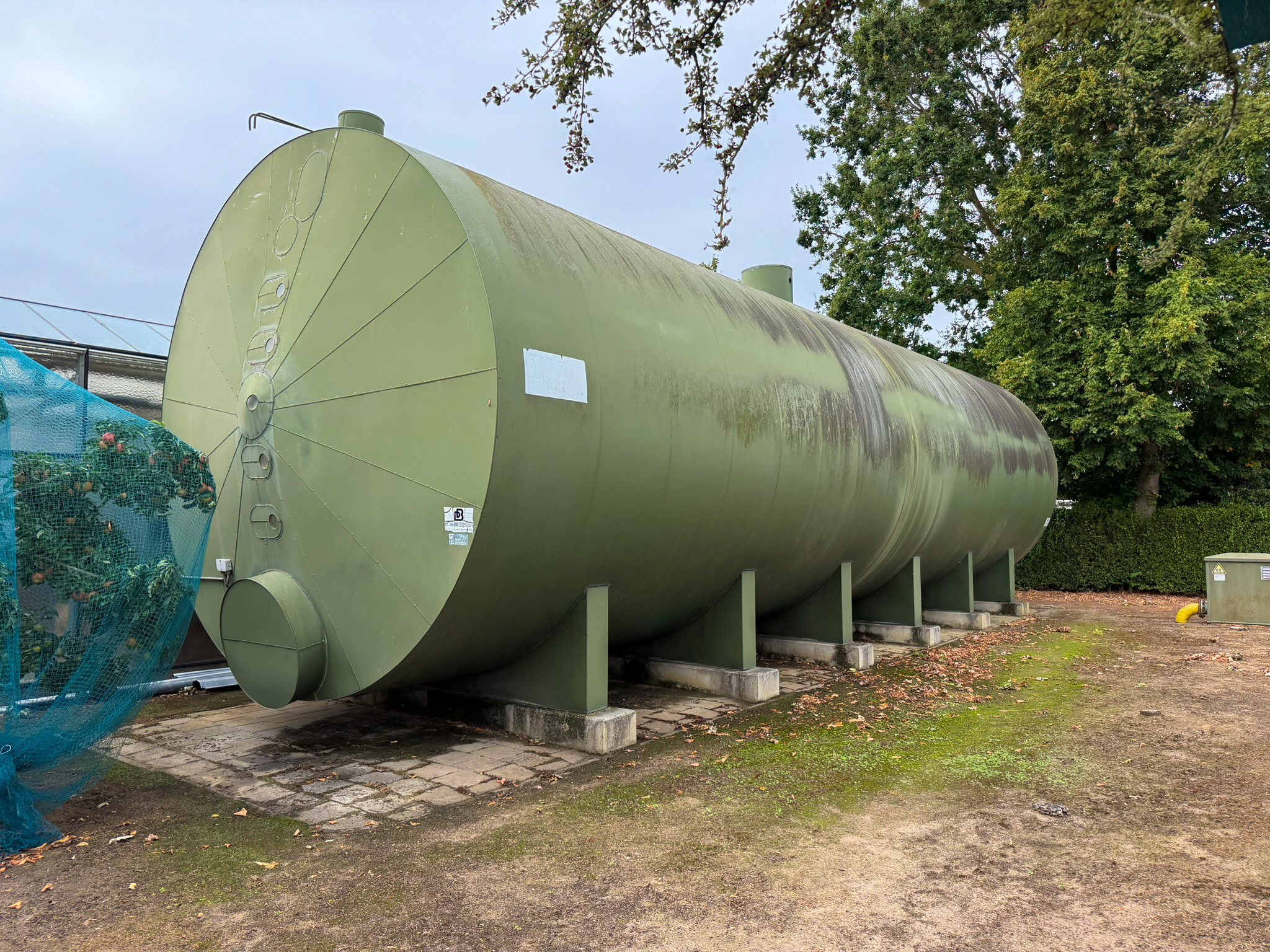 Buffer tank 180 m³