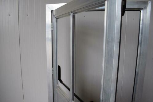 Aluminum doors