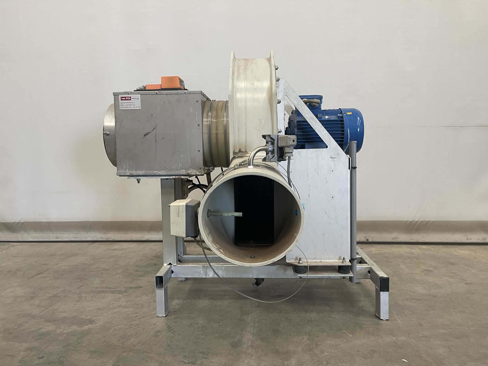 CO² ventilator 2,2 kW van Dijk Heating