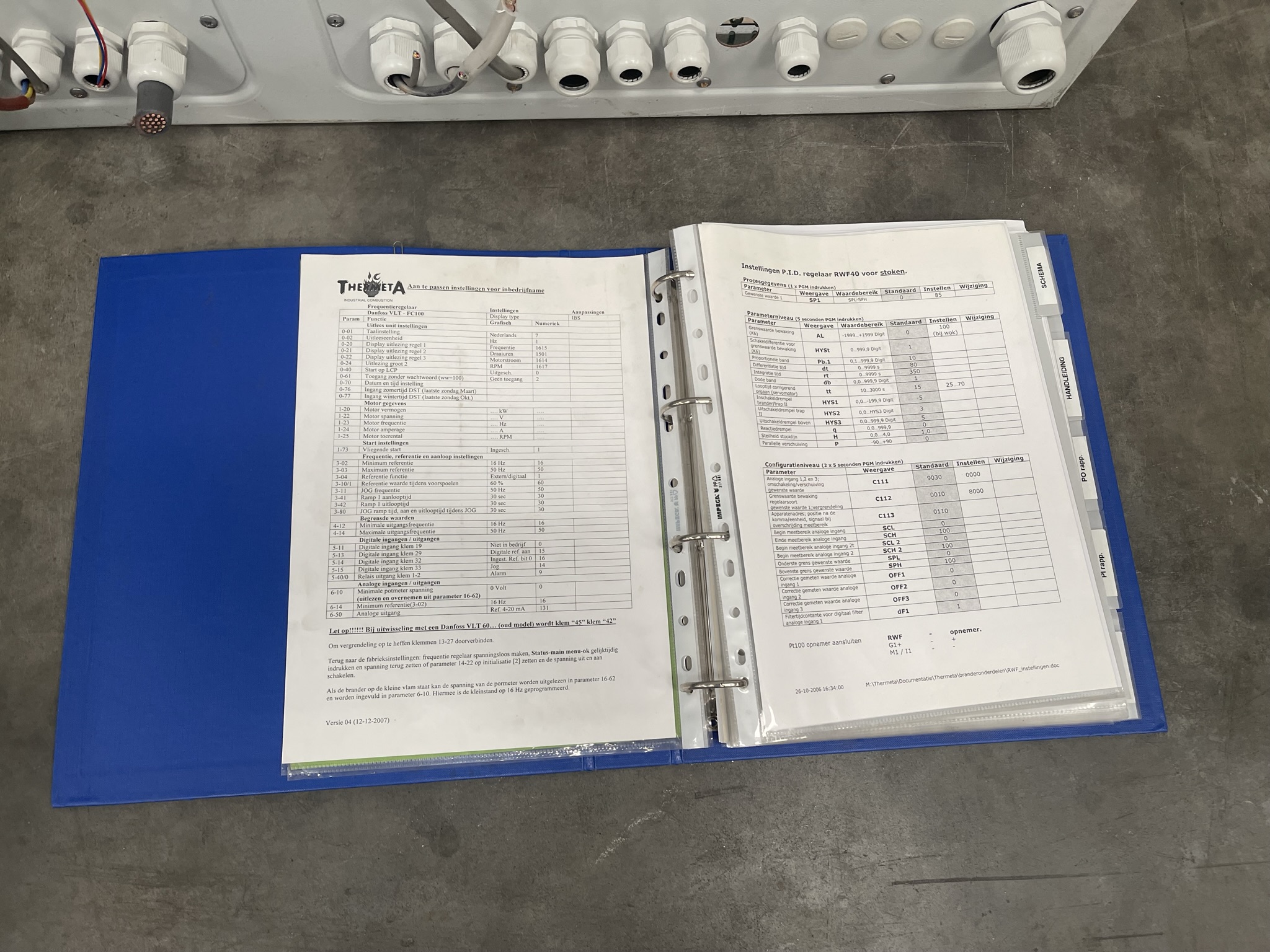 Thermeta brander set