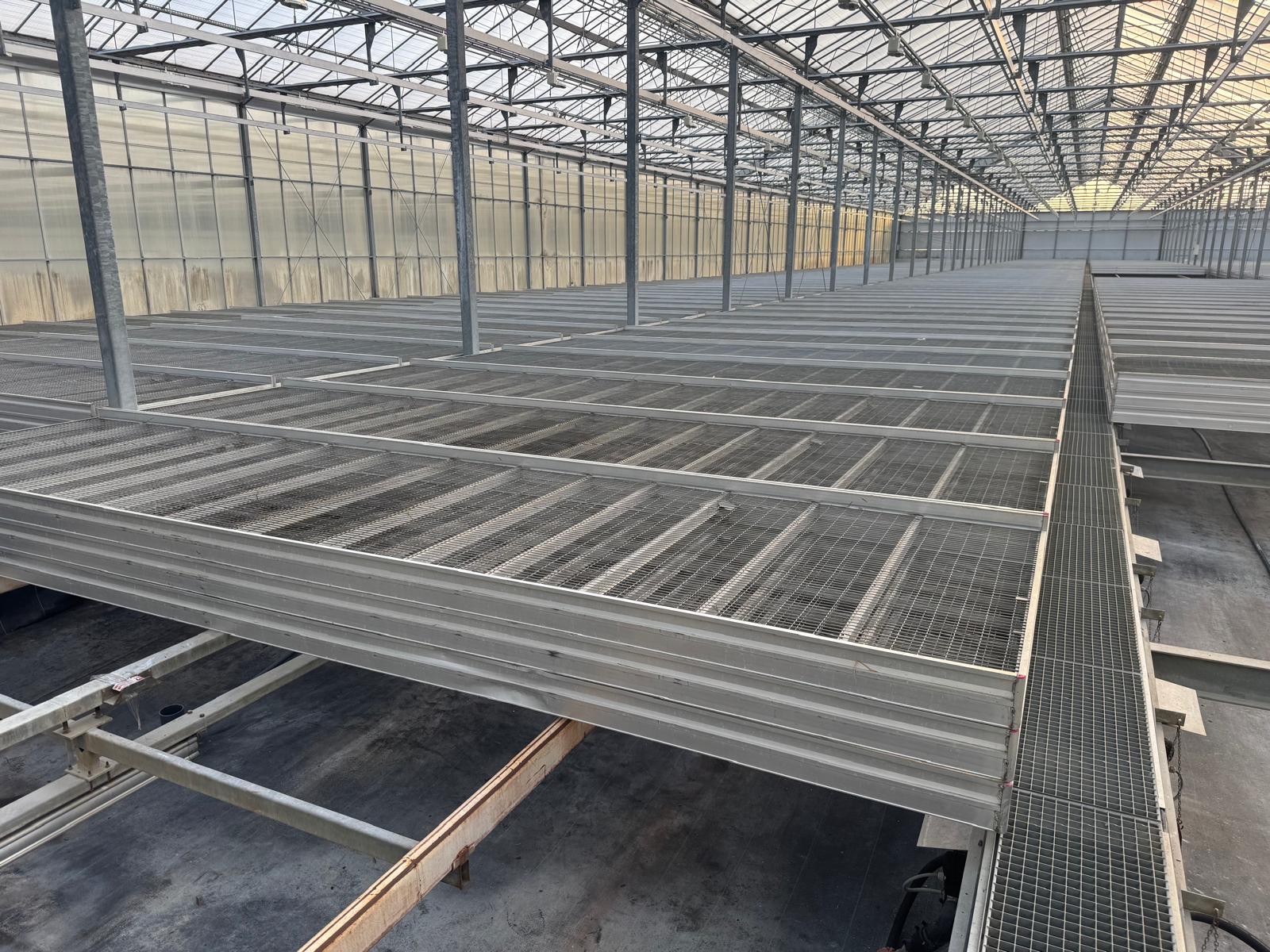 Aluminum rolcontainers met gaasbodem