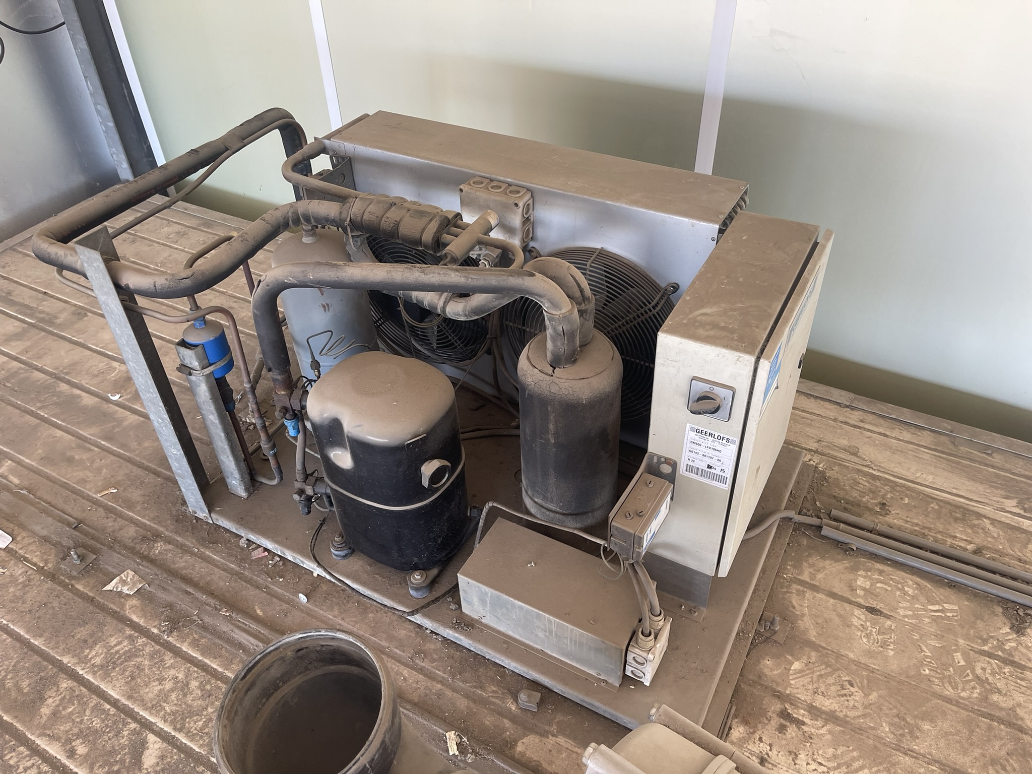 Cooling room 97.50 m³ / 40 m²