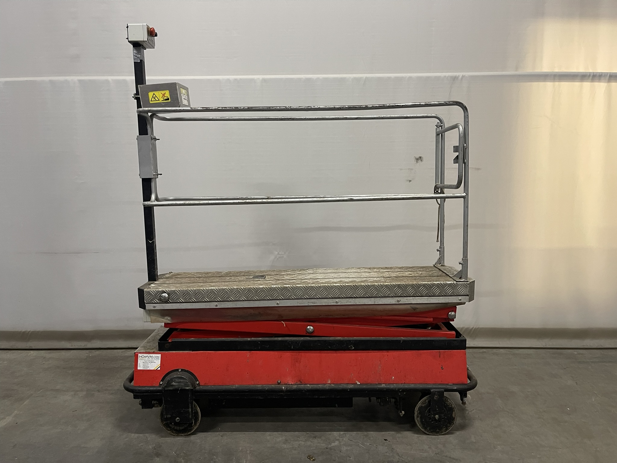 Buisrail hoogwerkers