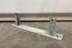 Pipe rail supports clamped 150 mm