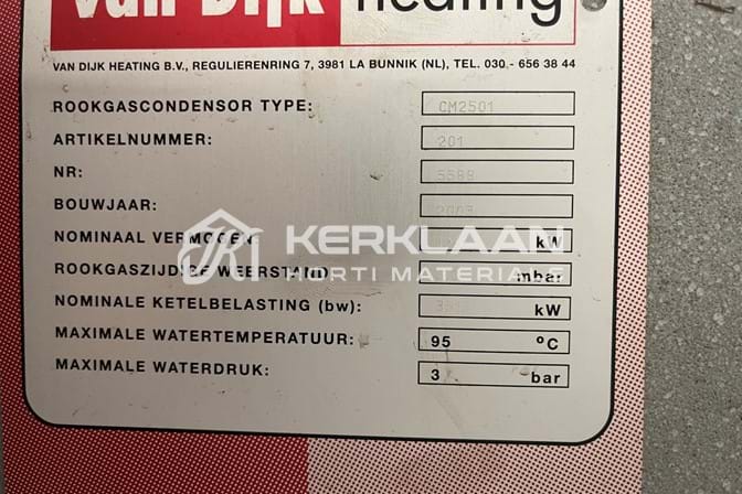 Complete Crone ketelinstallatie