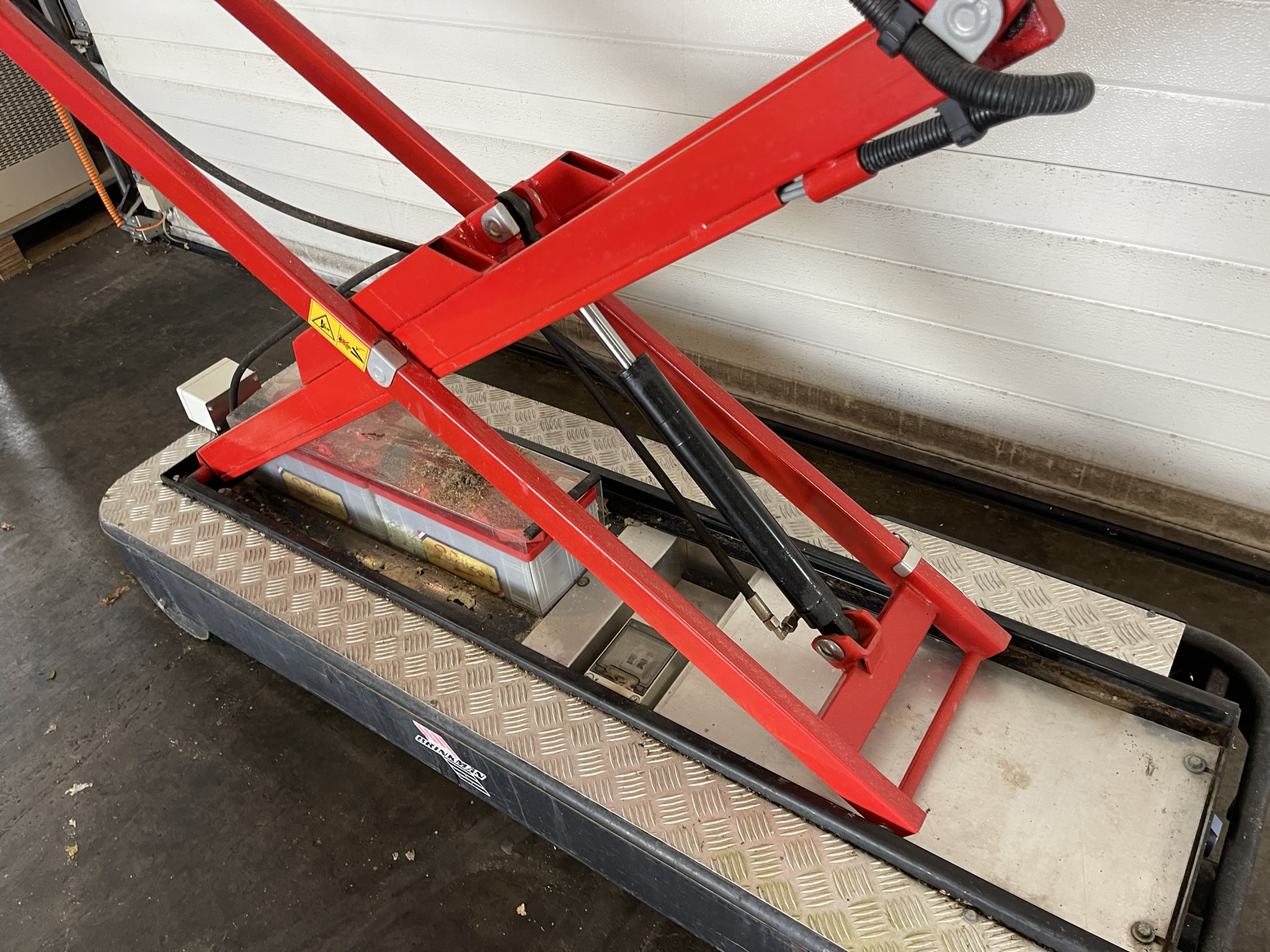 Berg buisrail hoogwerkers