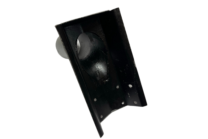 Gutter water outlet outside