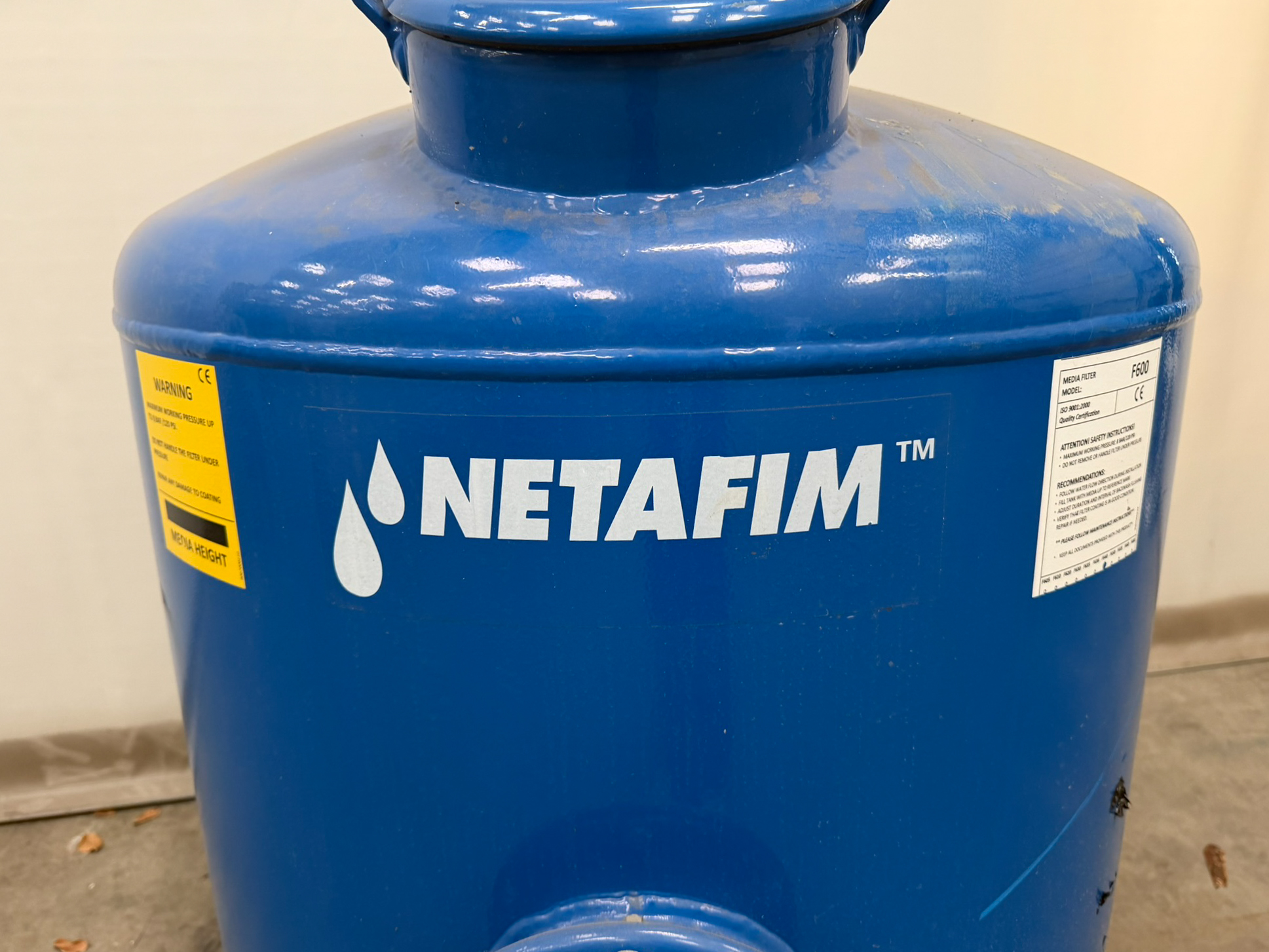 Netafim gravelfilter