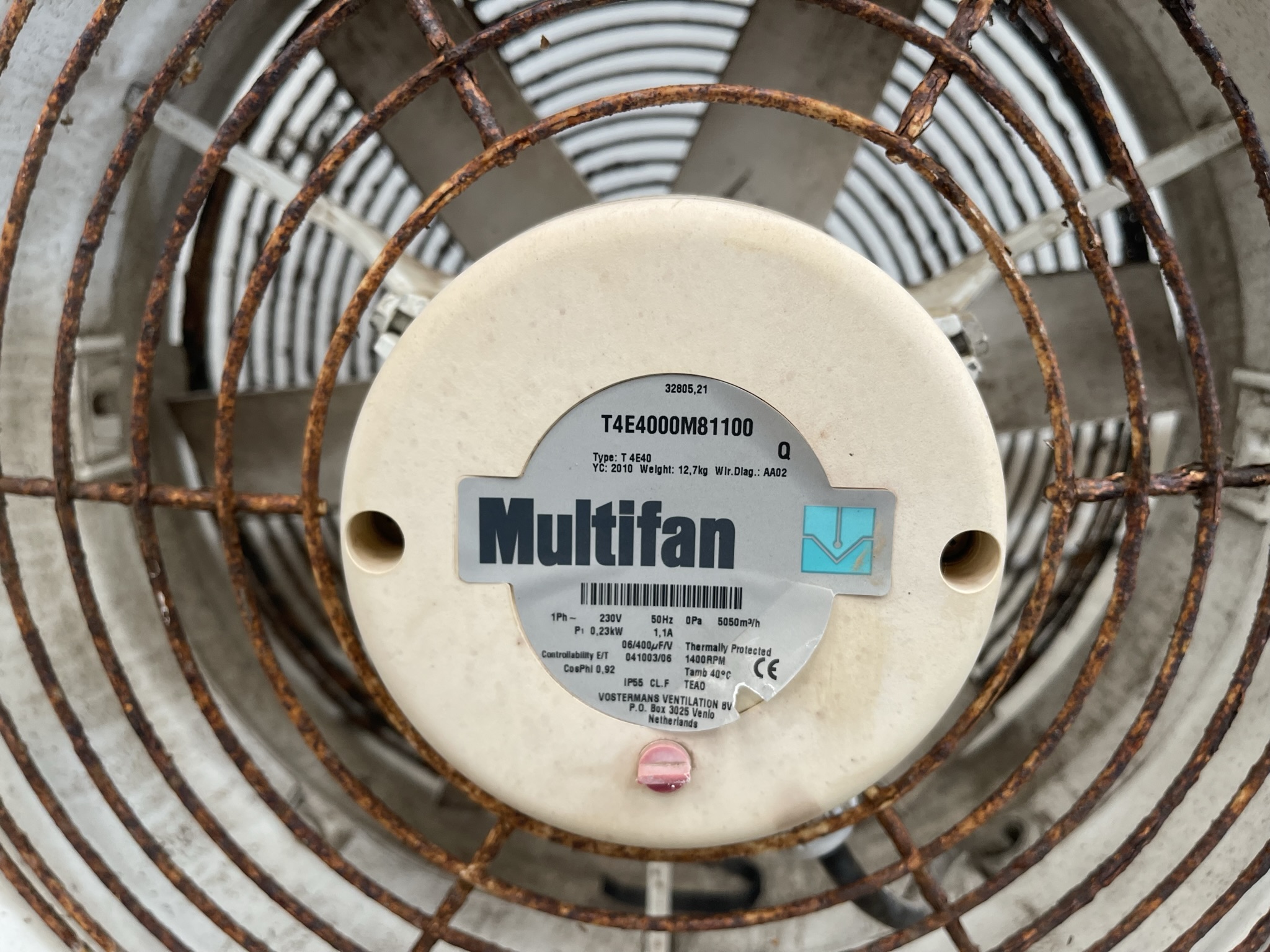 Multifan T4E40 ventilatoren