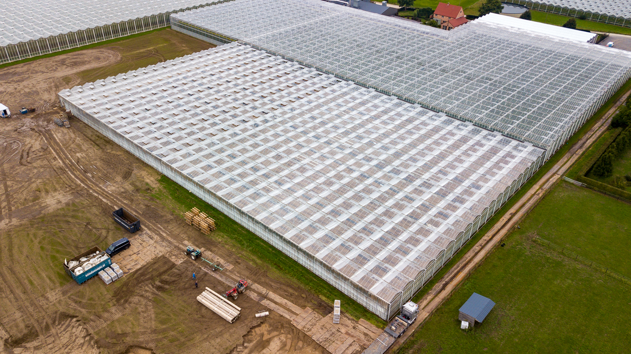 Venlo greenhouse 8,00 m 9.918 m²