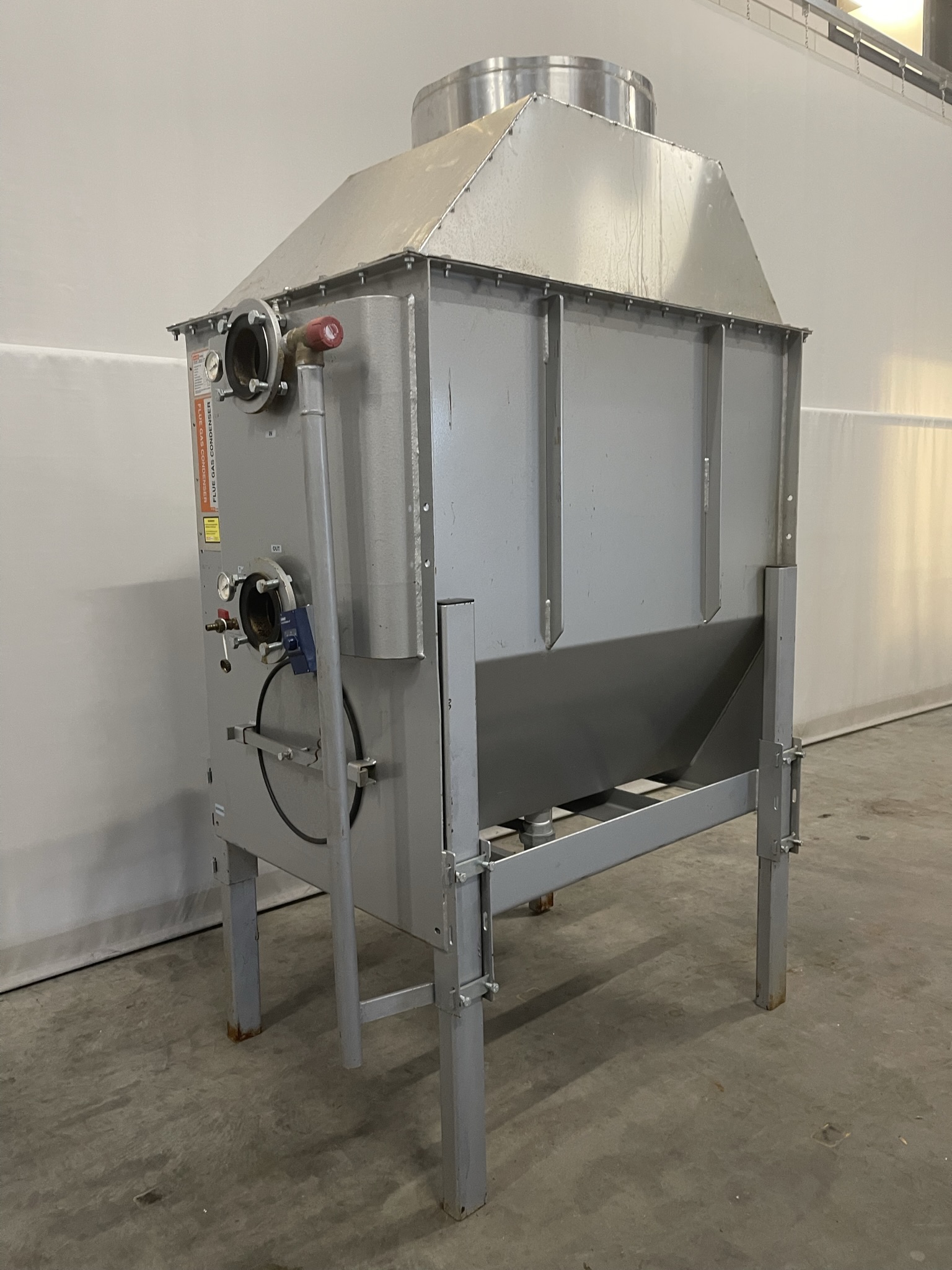 Flue gas condenser Van Dijk Heating