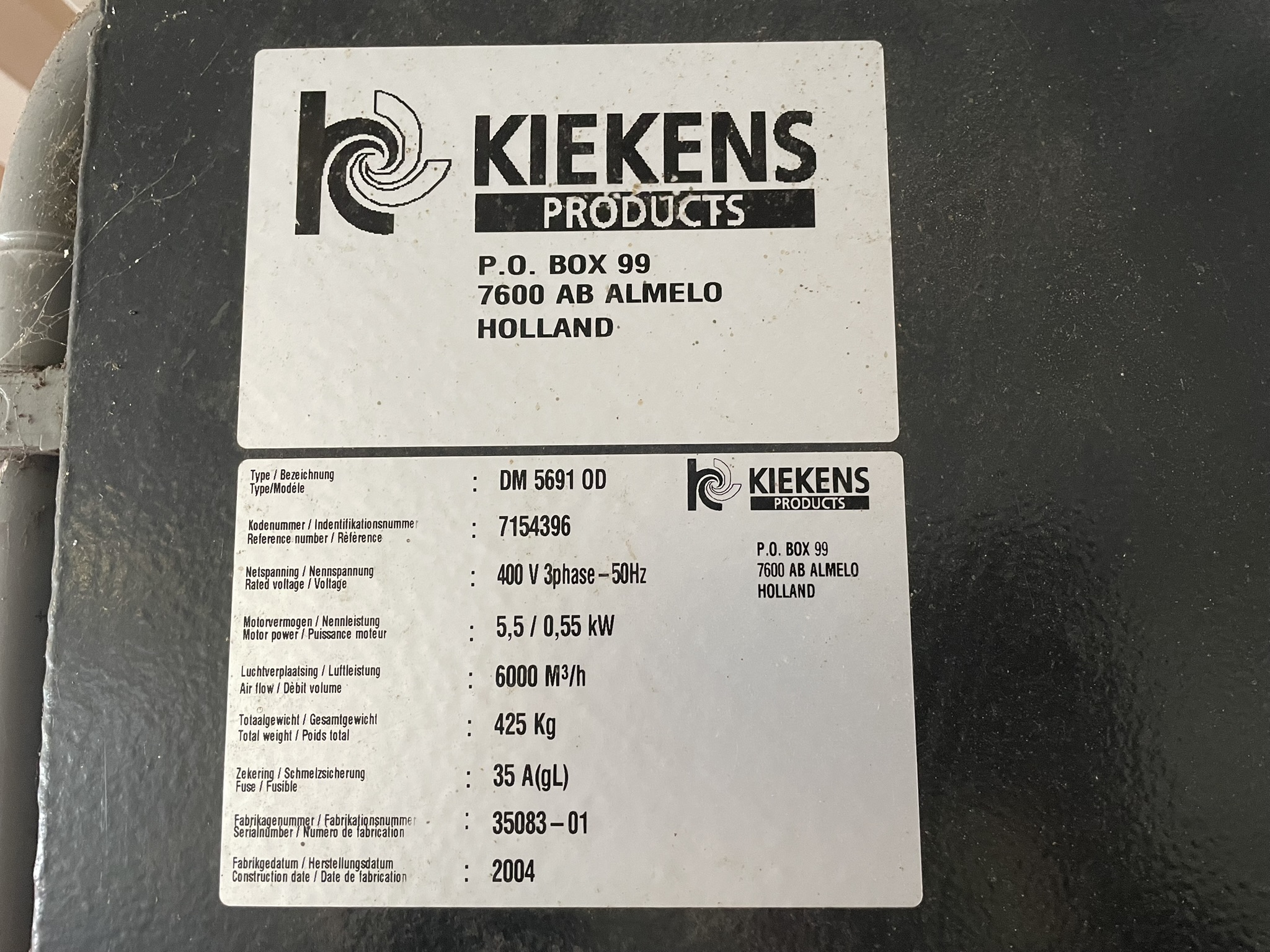 Kiekens Dust Master
